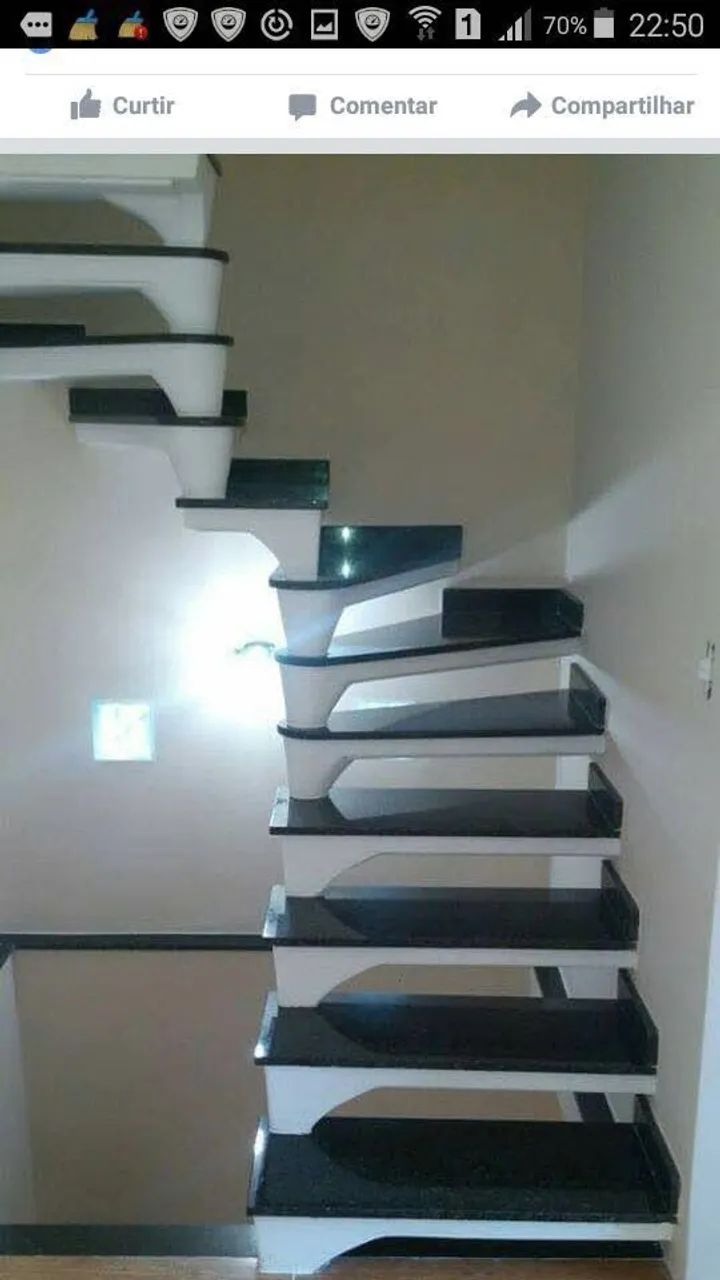 Santo's Escadas pré moldadas e pingadeira 