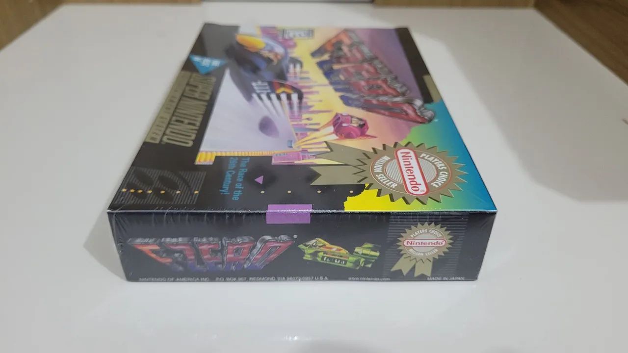 F-Zero snes super nintendo  - Foto 4