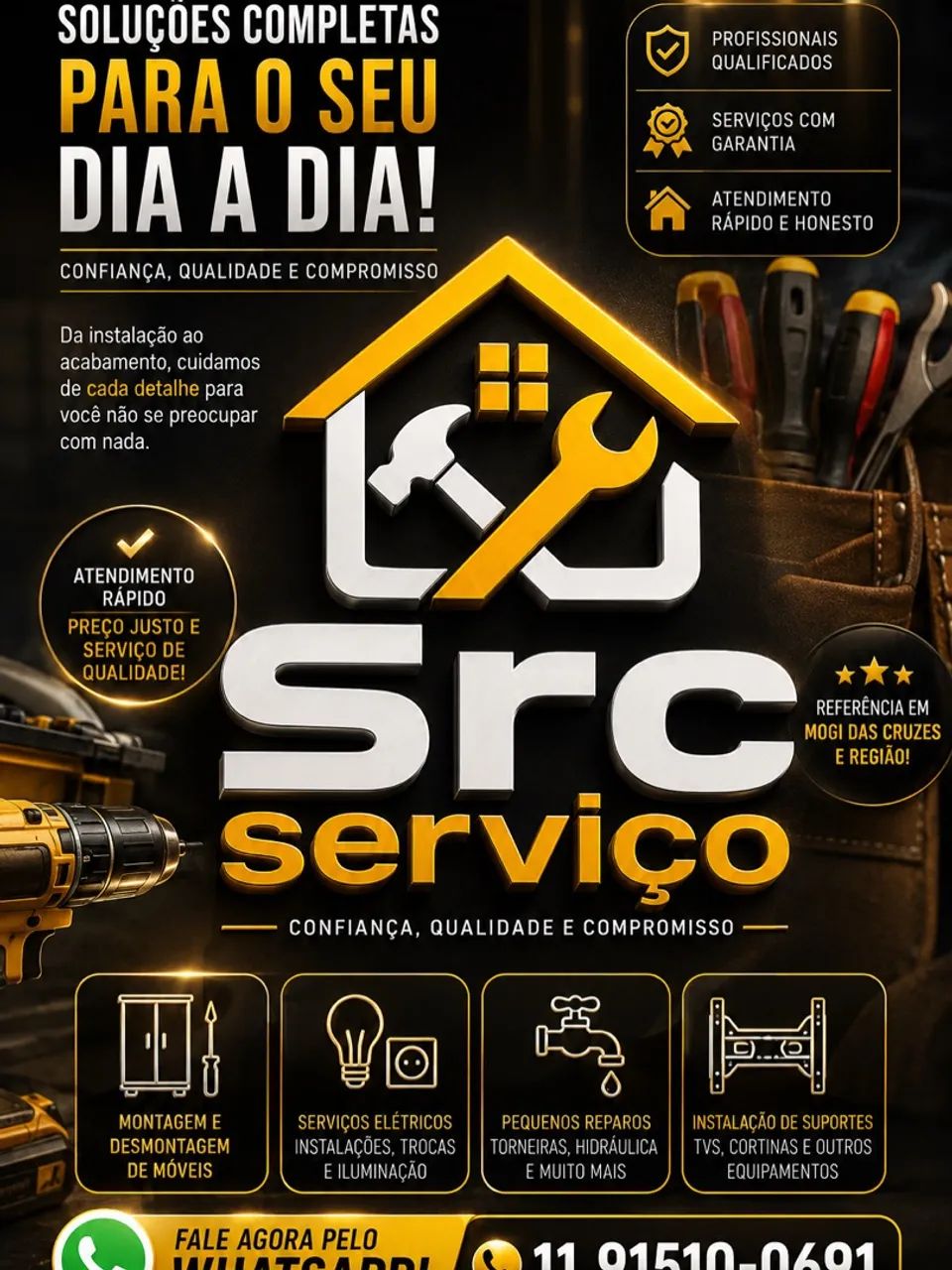 Src Serviço-Montador de Móveis e Eletricista