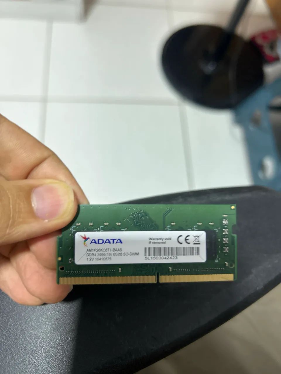 Kit 16GB (2x8GB) DDR4 2666MHz Notebook ADATA - Memória RAM Kit 16GB (2x8GB) DDR4 2666MHz Notebook ADATA - Memória RAM