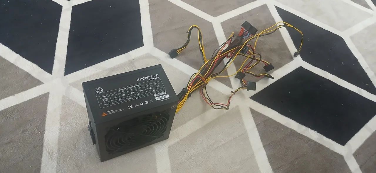 Fonte Brasil pc 600W