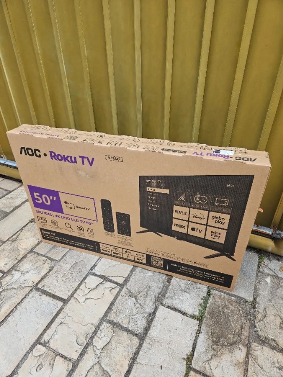 Smart TV 50 AOC 4K - Nova (Caixa lacrada)