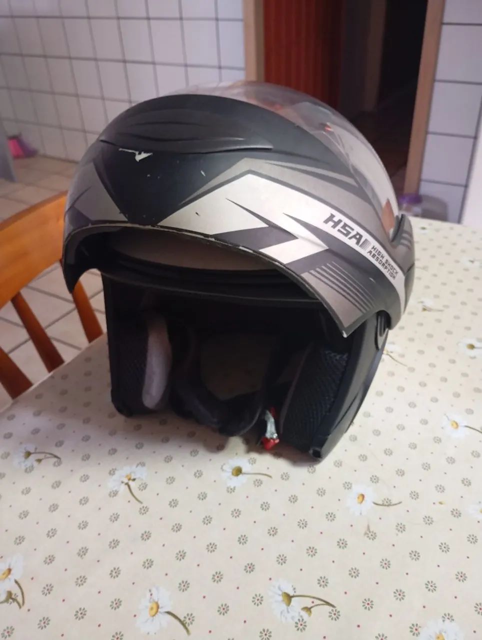 Capacete Robocop V Pro Jet 3.  - Foto 3