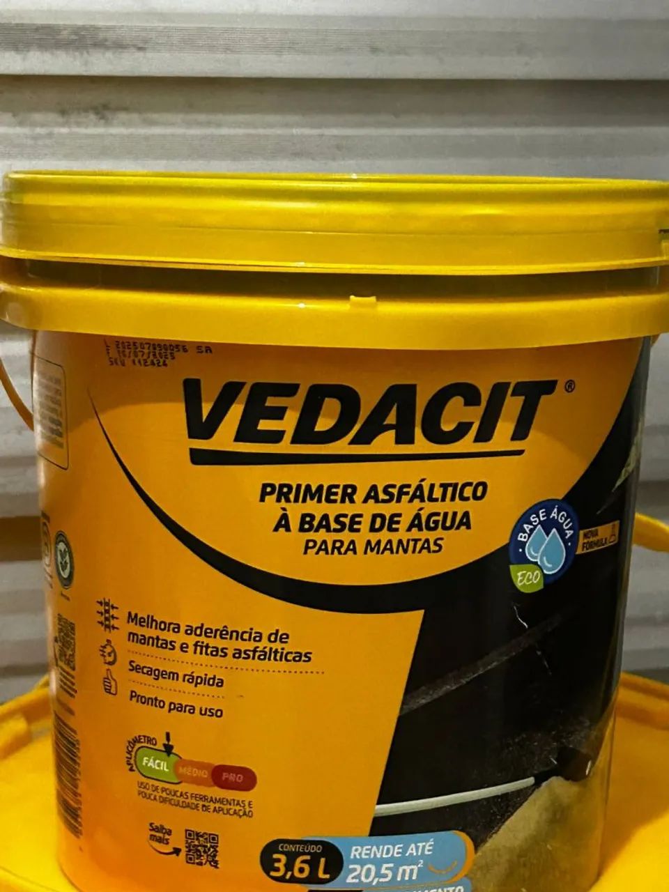 Manta líquida e manta asfáltica 