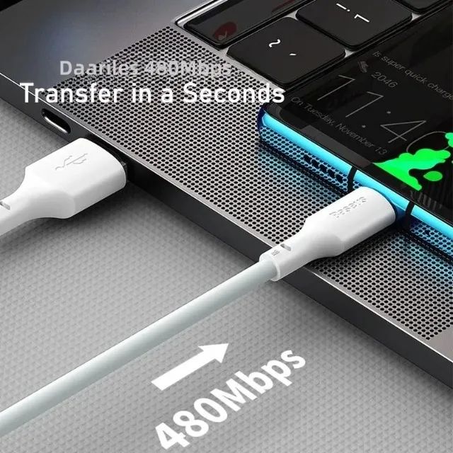 Kit 2x Cabo Lightning 1.5m Baseus 2.4a Para iPhone - Foto 3