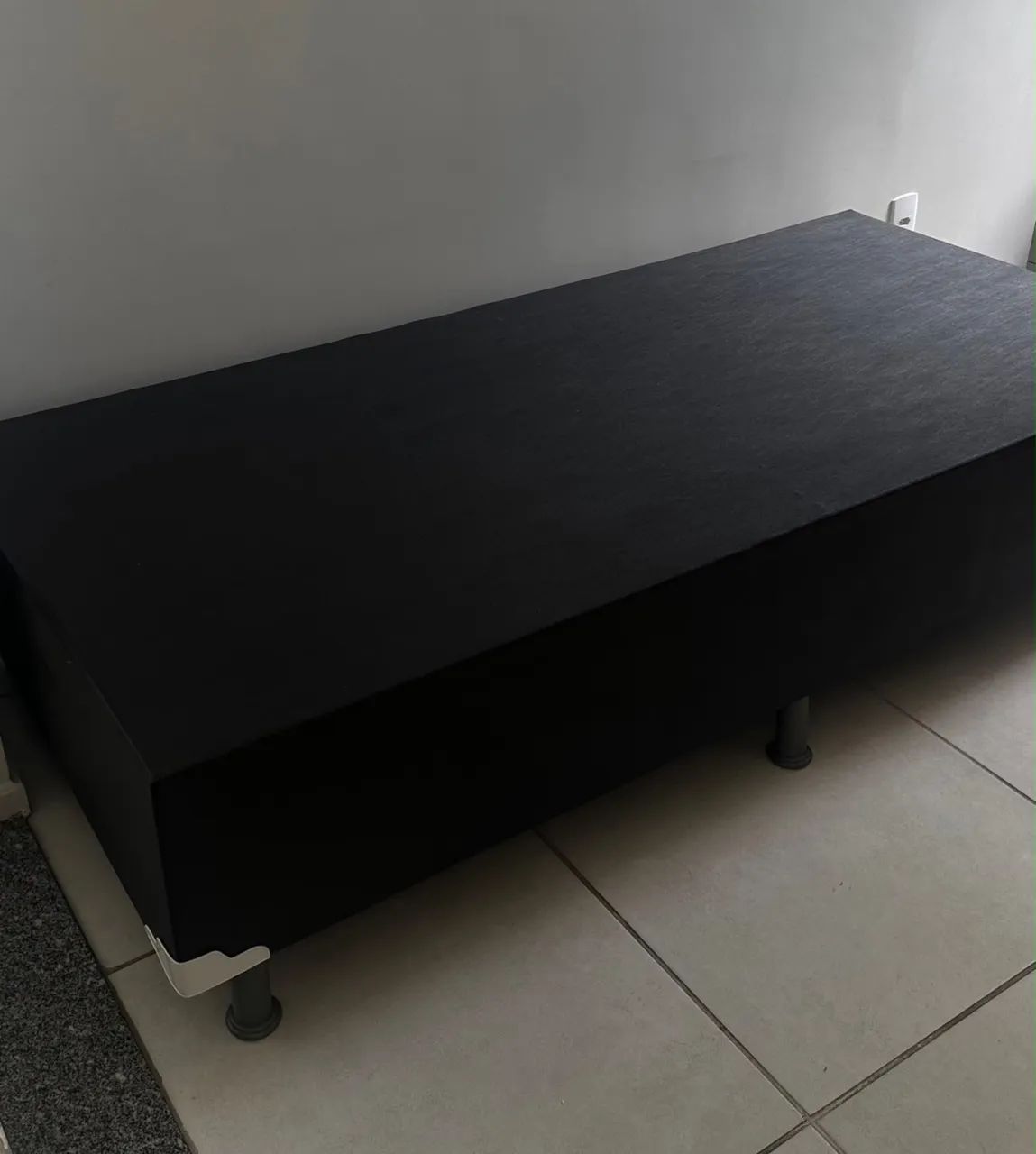 Base cama Box solteiro semi nova  - Foto 2