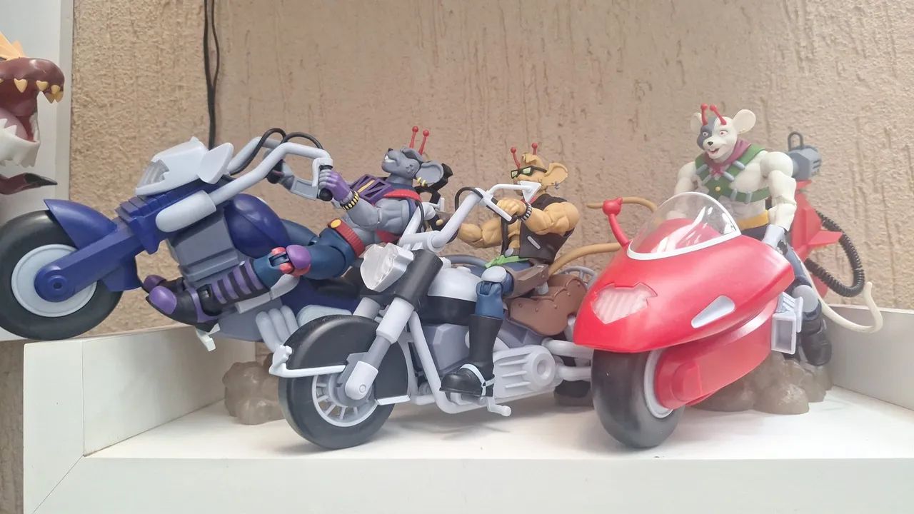 Figuras Esquadrão Marte e Motos - Nacelle - Foto 5