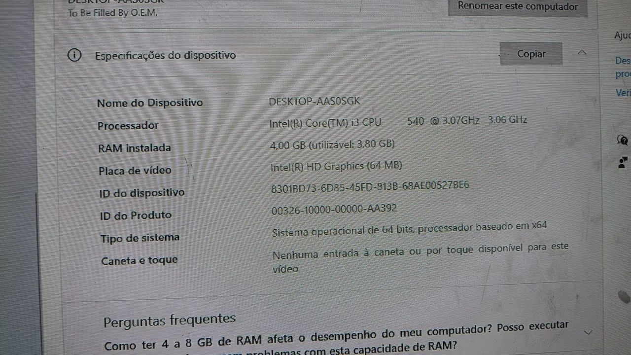 Pc básico com windows 10 - Foto 2