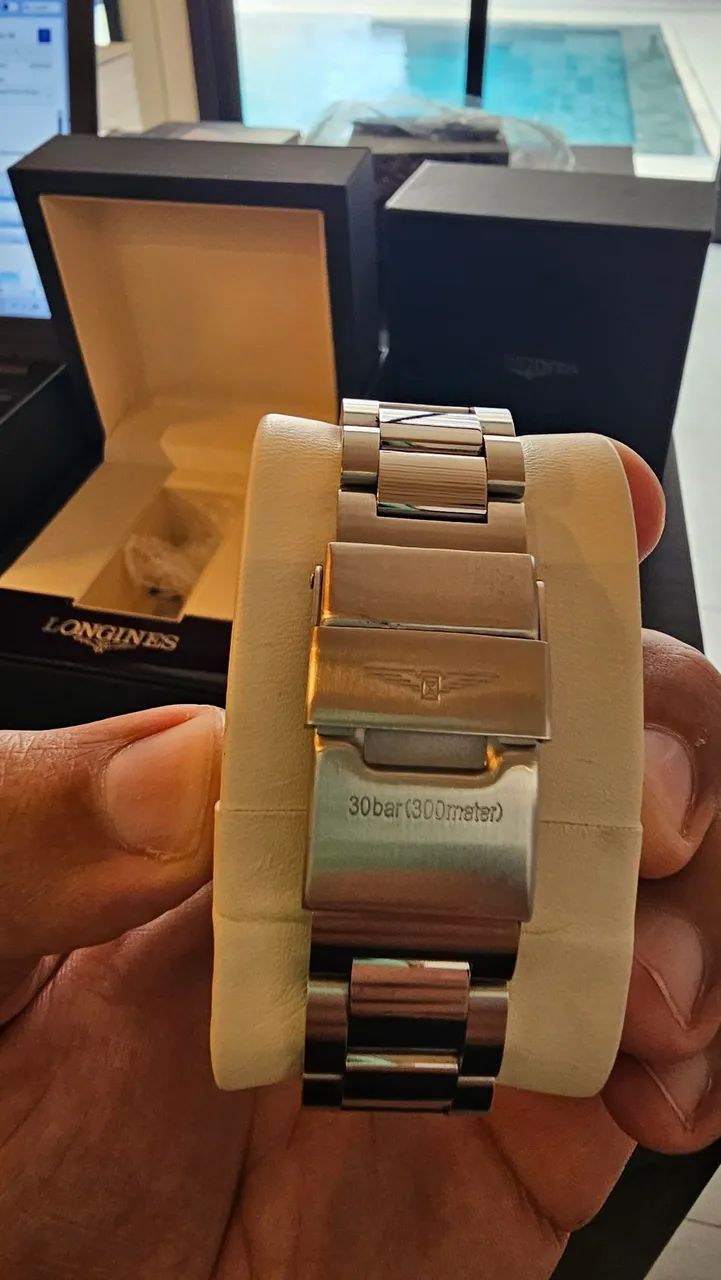 Relógio Automático Longines HydroConquest 41 mm - Foto 5