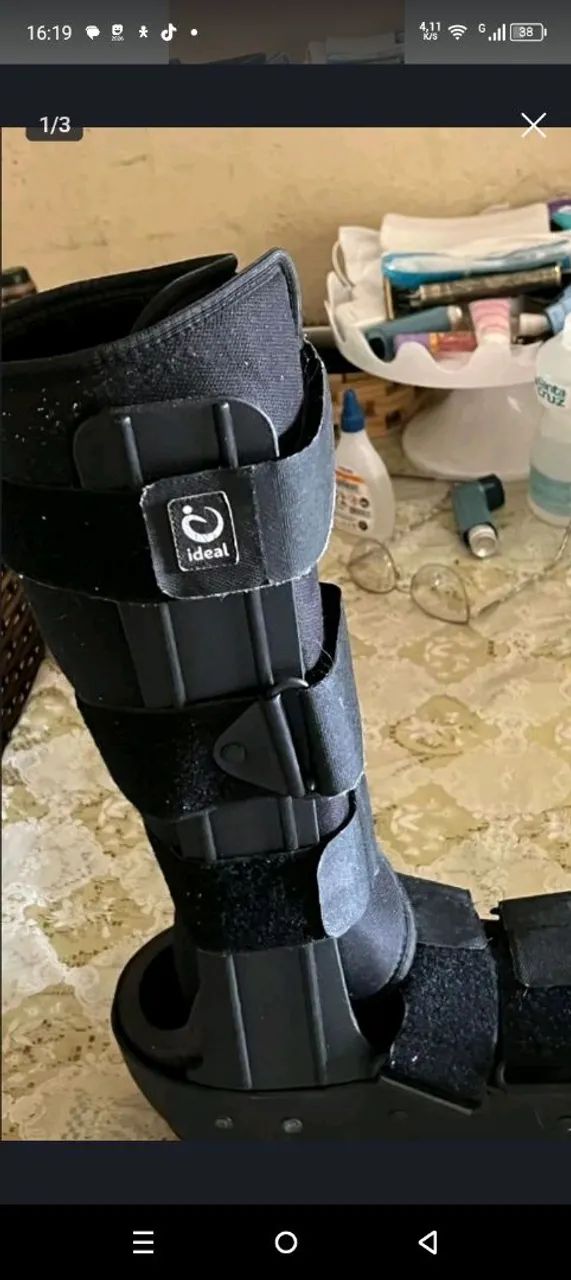 Bota ortopedica 200 marca ideal número  43 