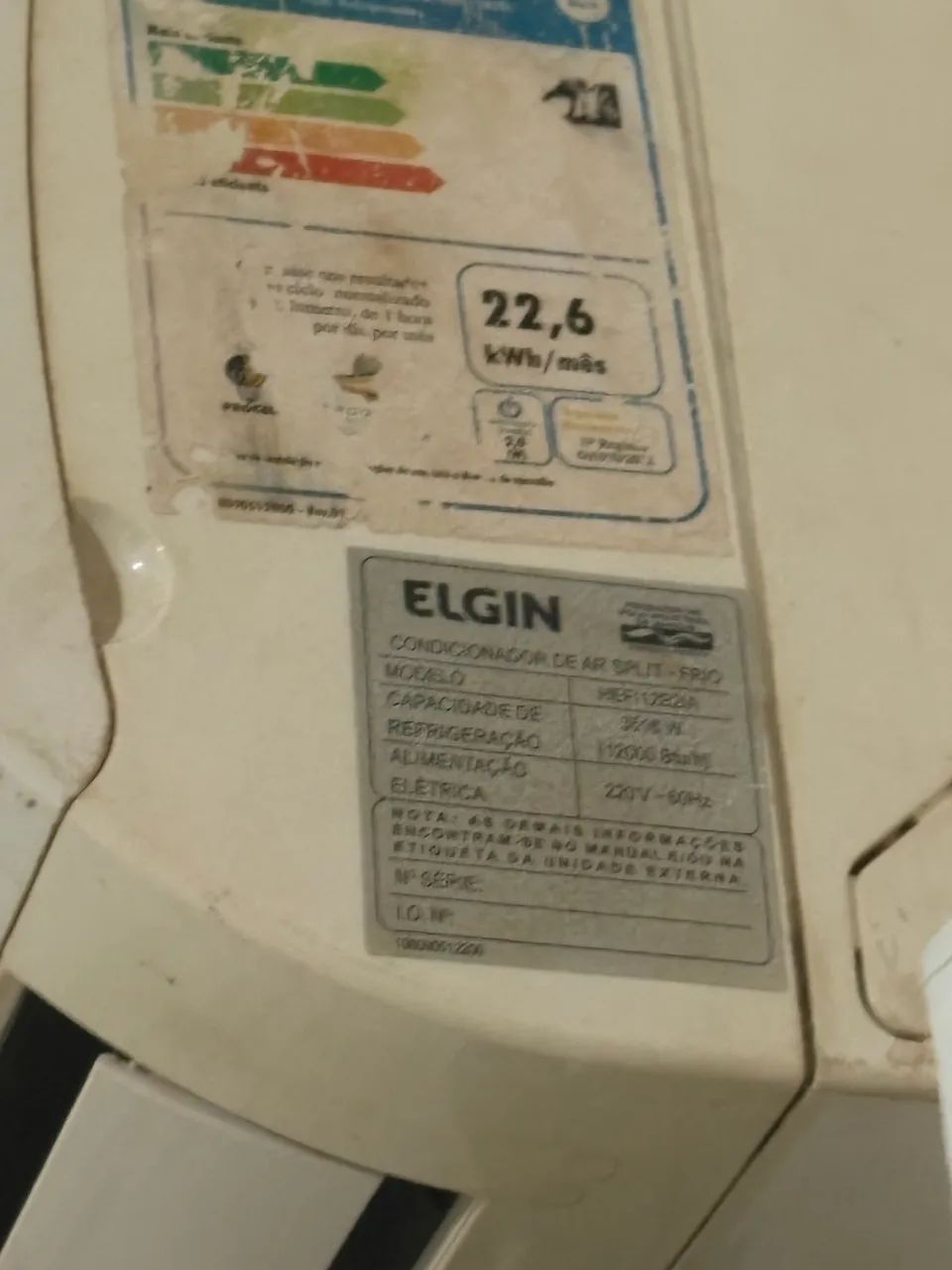 Ar Condicionado Elgin 12000 btus - Foto 2