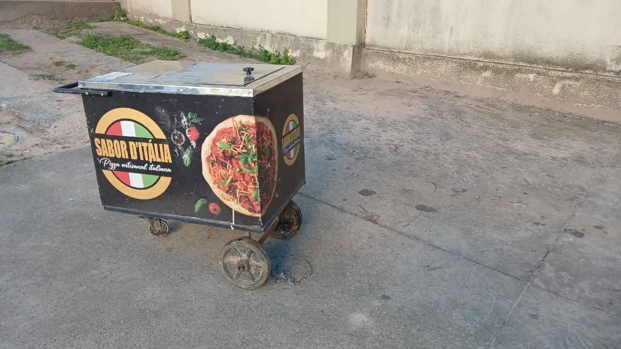 Carrinho Térmico para Pizza e Lanches - Foto 3