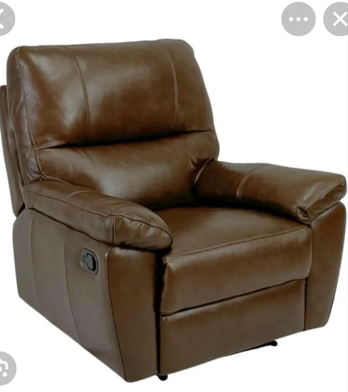 Dad's Leather Armchair