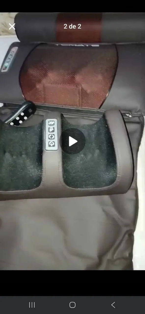 Colchão massageador com aquecimento 