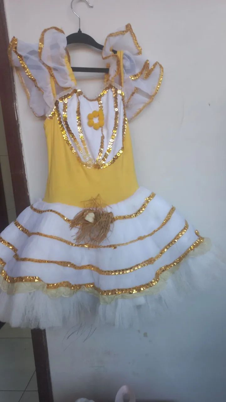 Vestido junino infantil 