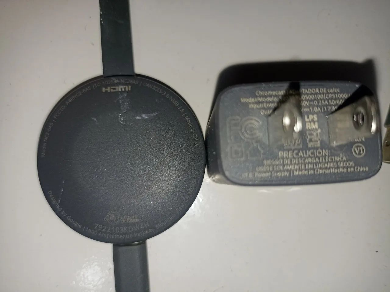 Chromecast Original Modelo NC2-6A5 - Foto 2