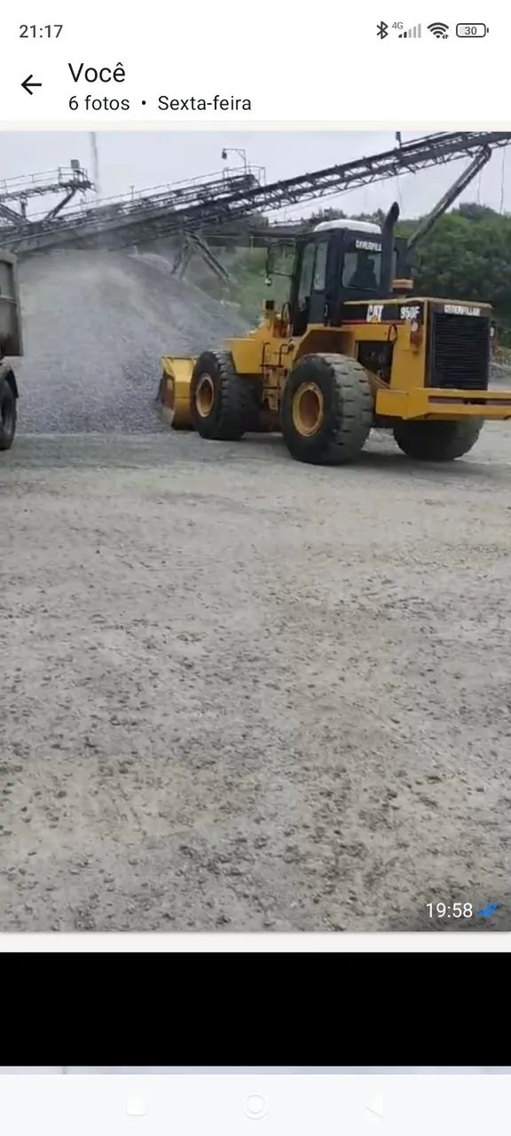 PÁ CARREGADEIRA CAT 950F ANO 1996 - Foto 3