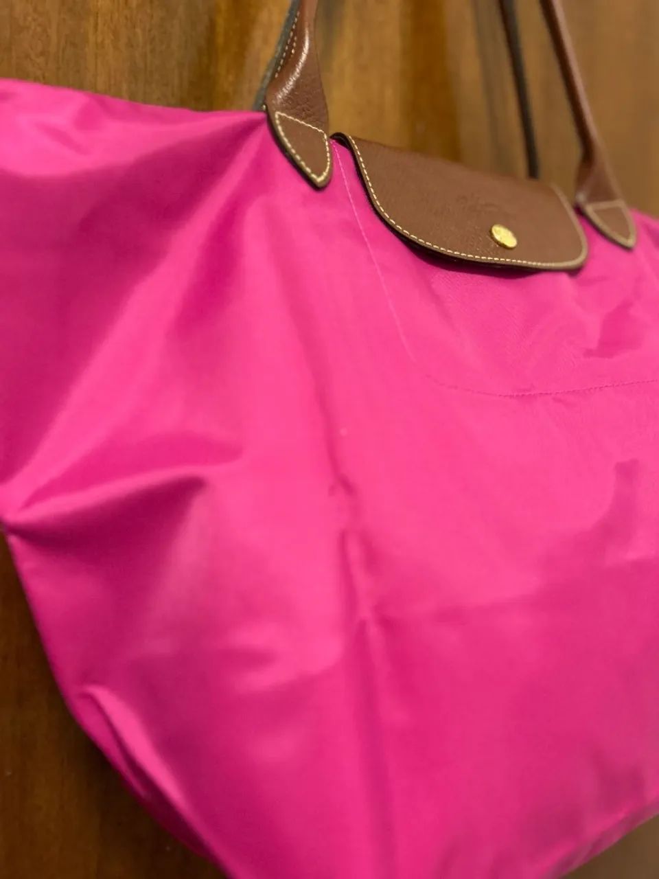 bolsa longchamp le pliage magenta NUNCA USADA