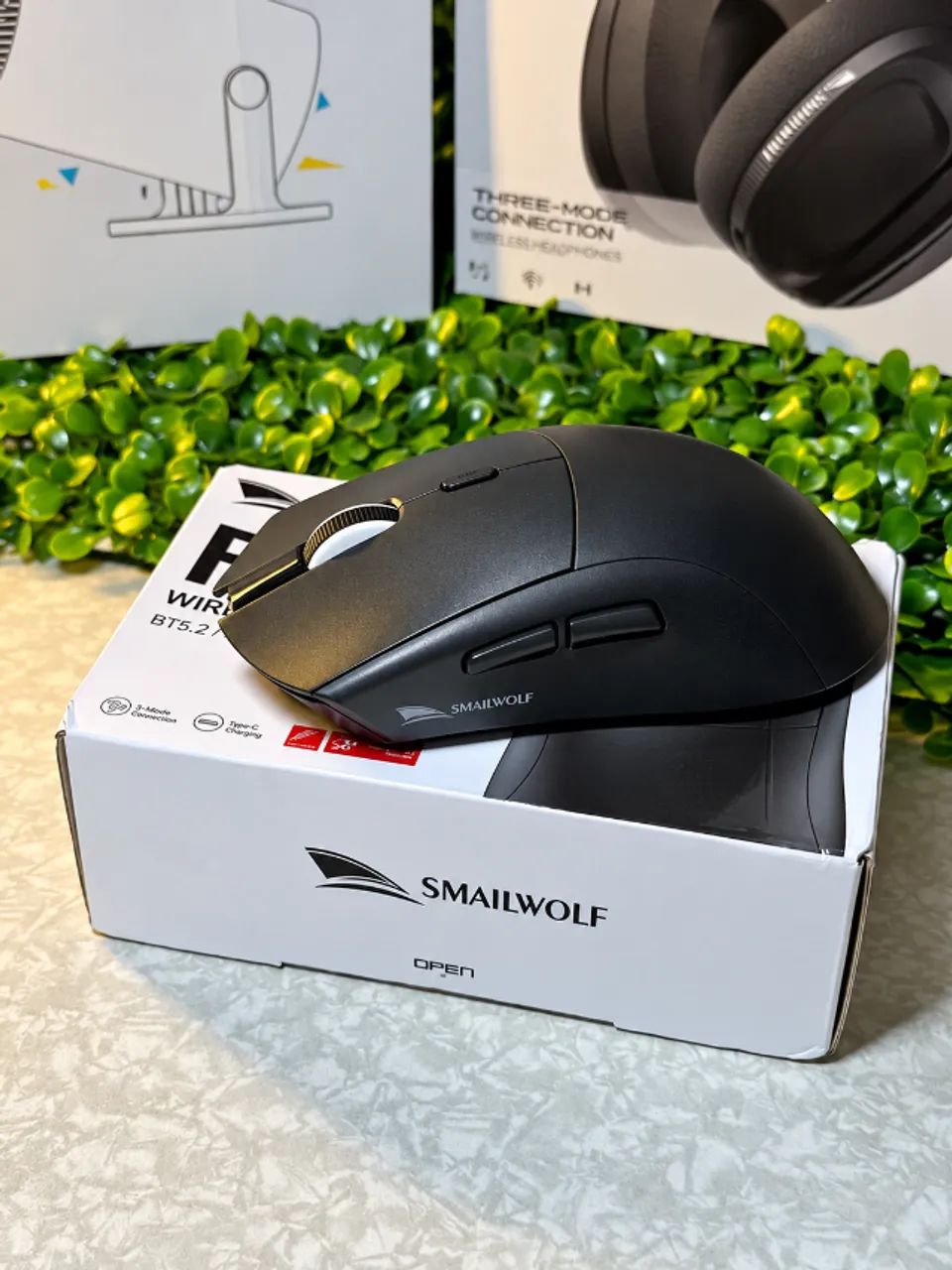 Mouse Gamer Smailwolf RS7 Bluetooth e 2.4G Original - Foto 2