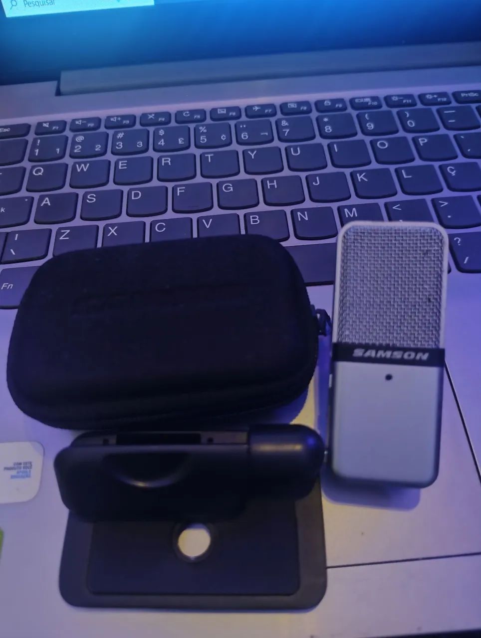 Microfone condensador Samson 
