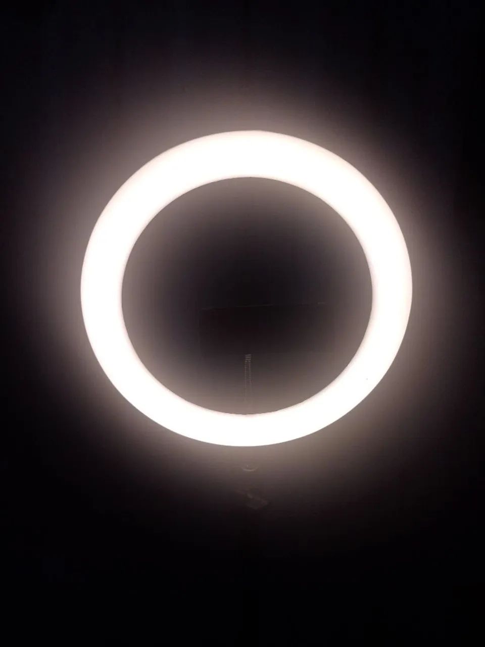 Ring light led 3 cores 26 cm ,tripé 2 10 m, suporte Cel  - Foto 4