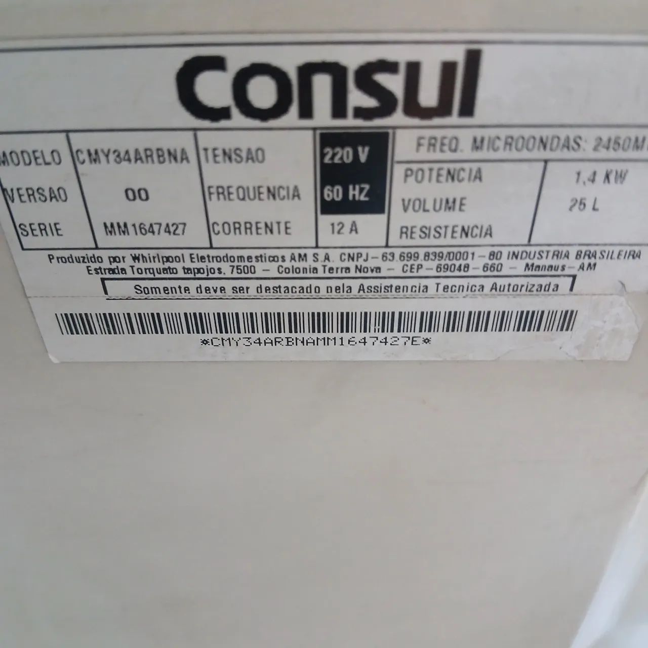 Microonda cônsul - Foto 2