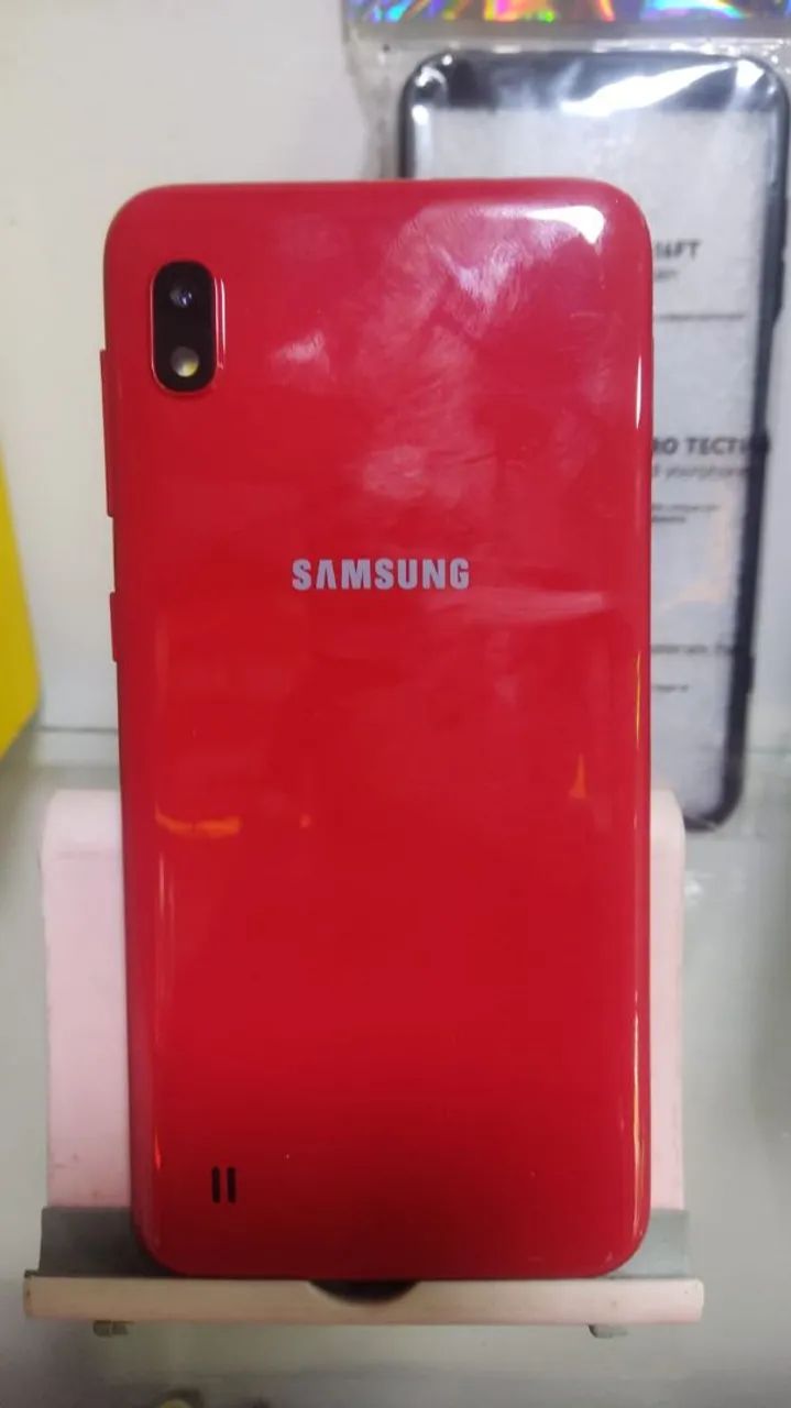 Celular A10s Vermelho Novo - Foto 2
