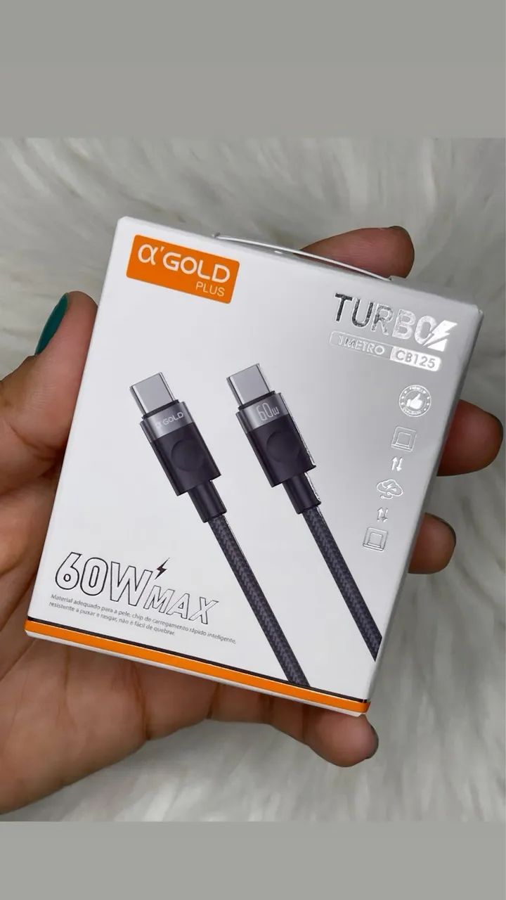Cabos A'Gold  Tipo C /USB-C 60W - - Foto 3