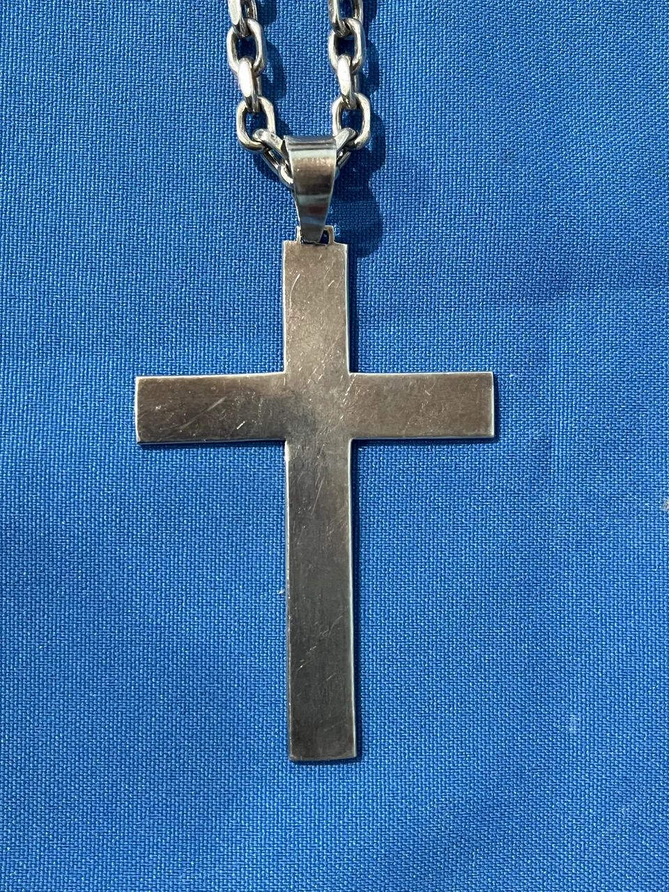 Kit de Prata - Cordão, Pulseira e Pingente de Crucifixo - Foto 4