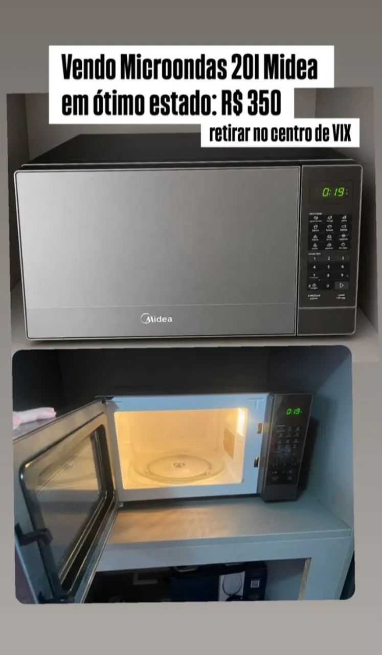 Microondas Midea 20 litros