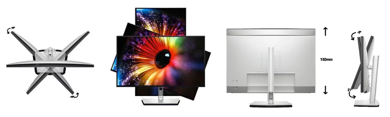 Monitor Dell Ultrasharp 27 U2724D - Foto 4