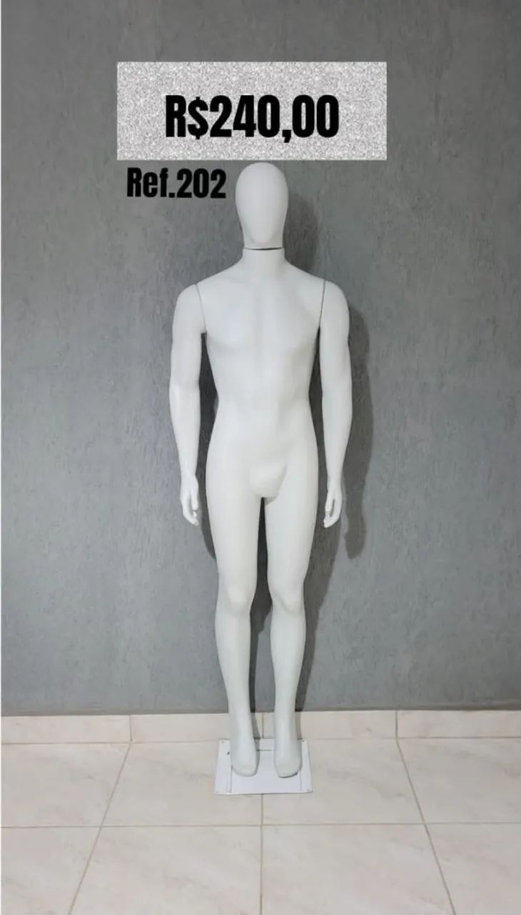 Manequim masculino 