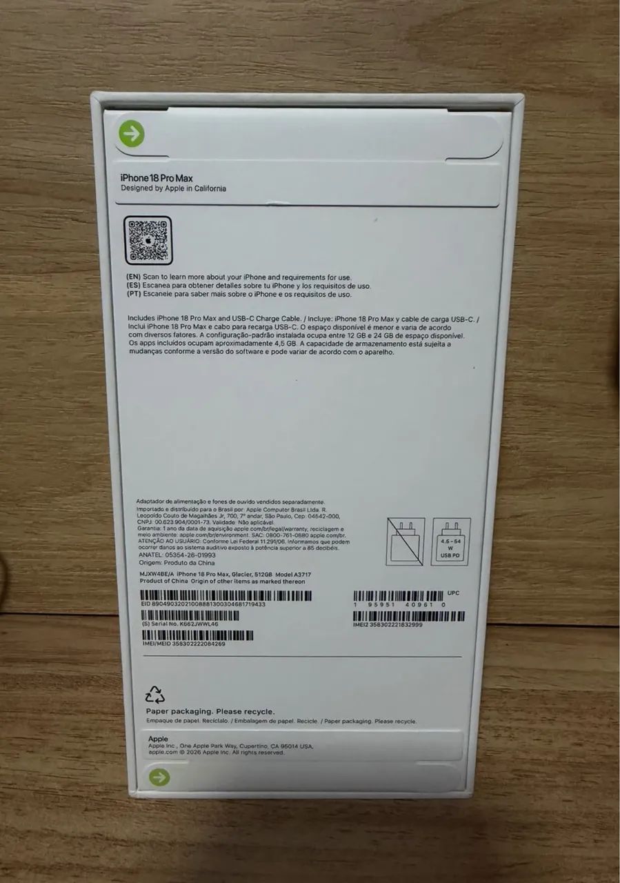 iPhone 18 pro MAX 512  - Foto 2