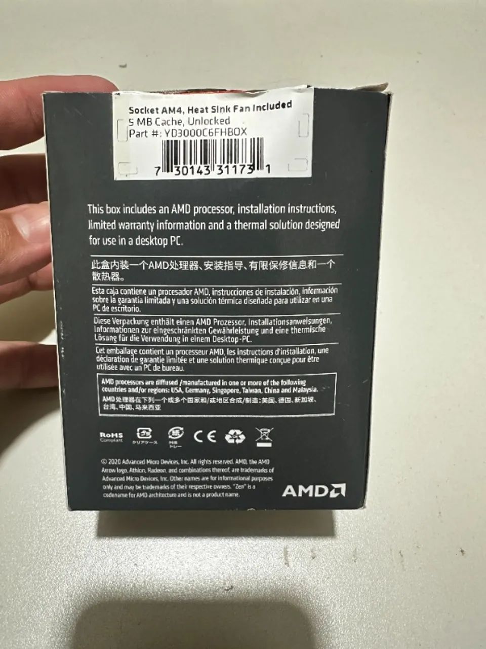 Processador Athlon 3000g - Foto 3