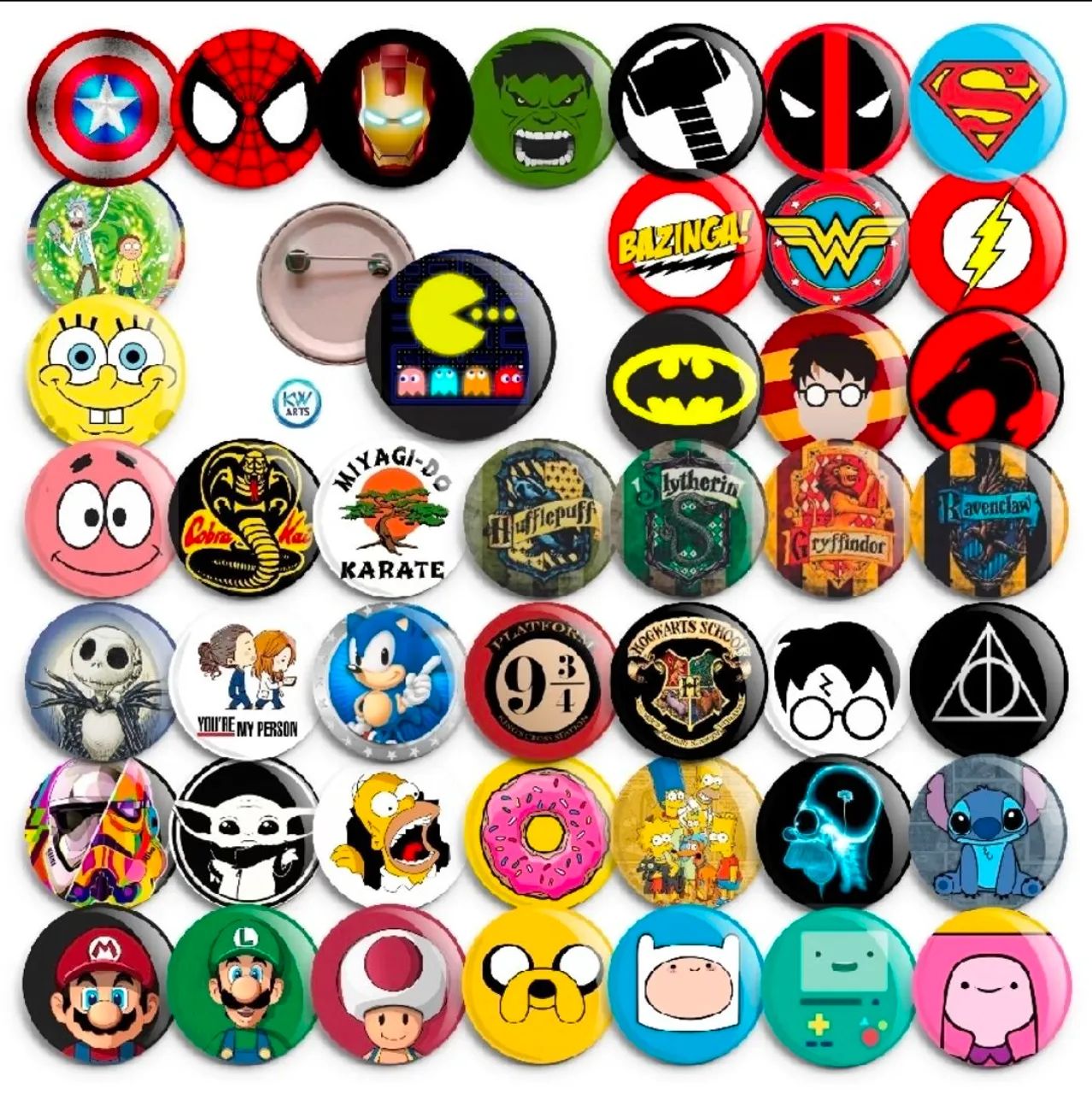 Botton Personalizado botão broche
