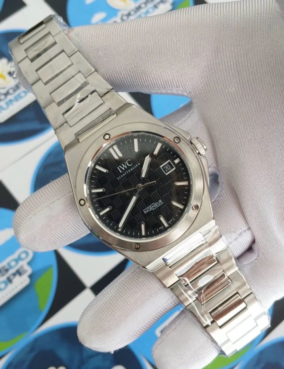 RELÓGIO IWC INGENIUS BLACK AUTOMÁTICO  - Foto 5