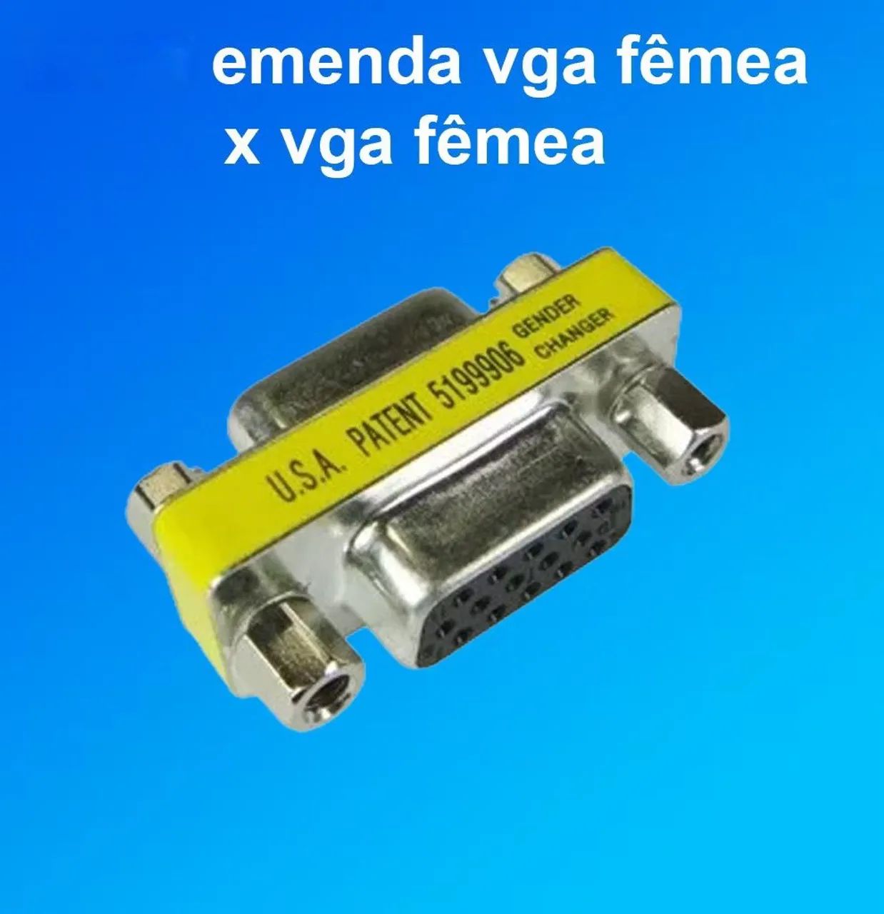 Emenda VGA 15 pinos (Nova)