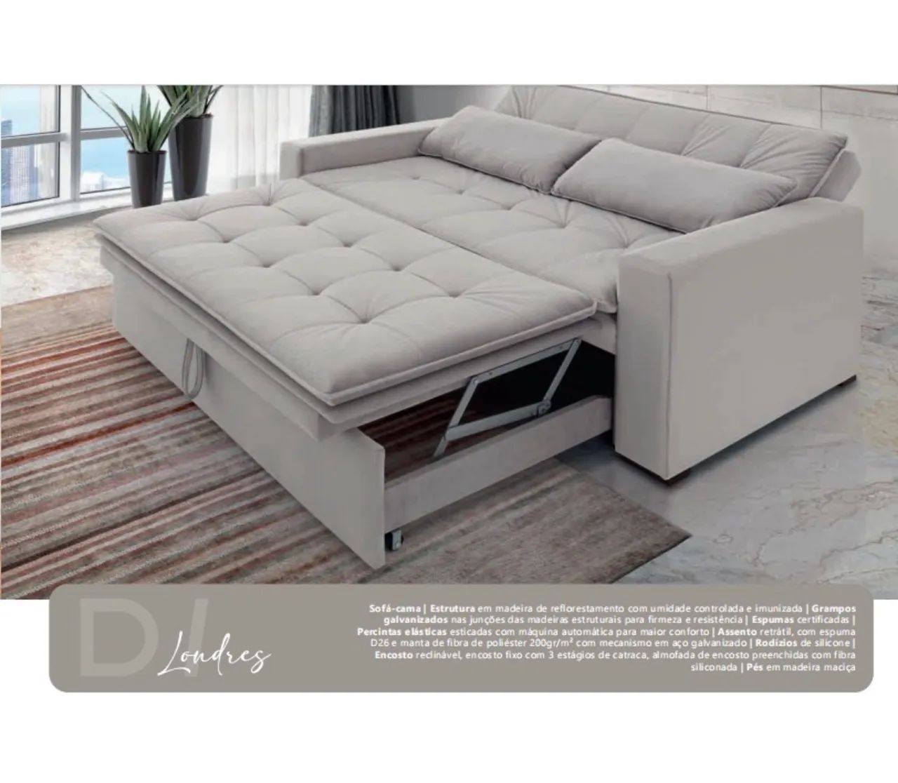 Sofá cama perfeito  - Foto 5