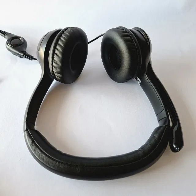 Headset Logitech H390 USB Com Microfone - Espumas Novas - Foto 2