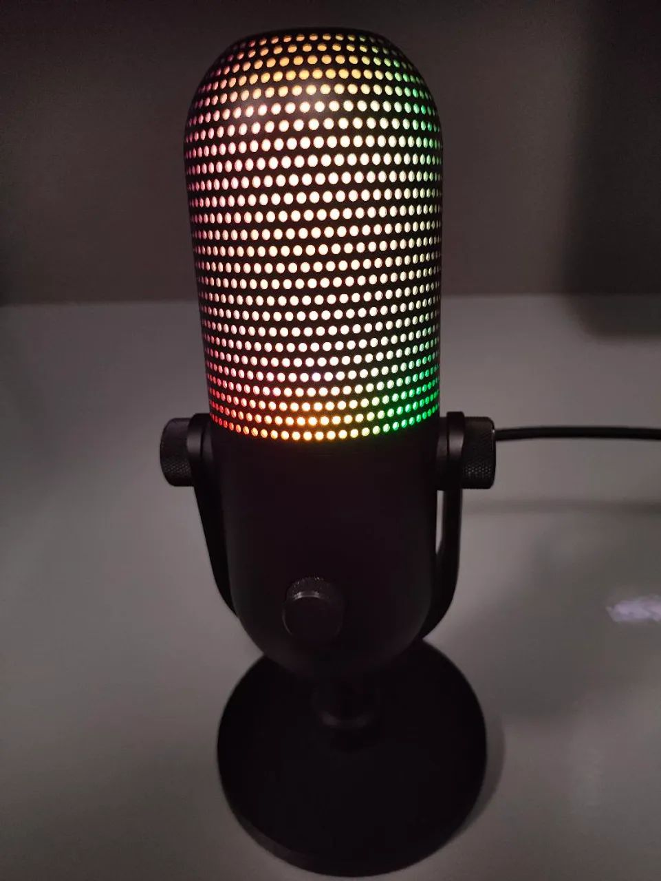 Microfone Gamer - Razer Seiren V3 Chroma - Foto 3