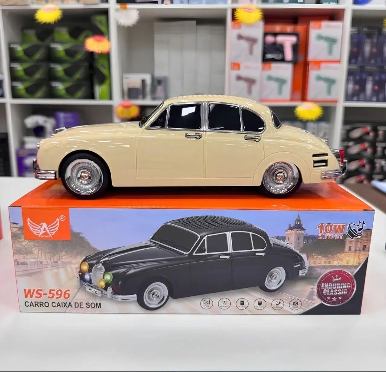 Caixa de som Carro Retrô. ENTREGA GRÁTIS 