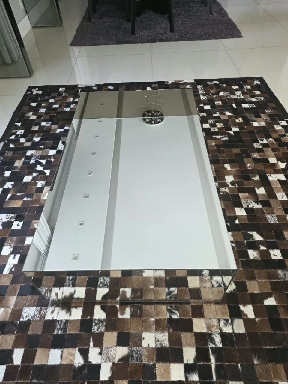 Mesa de centro espelhada bom estado - Foto 5