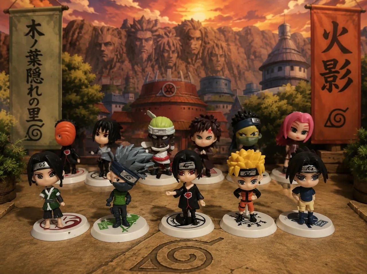 1mini Bonecos Anime Naruto em PVC ? - Brinquedos e Jogos - Jardim