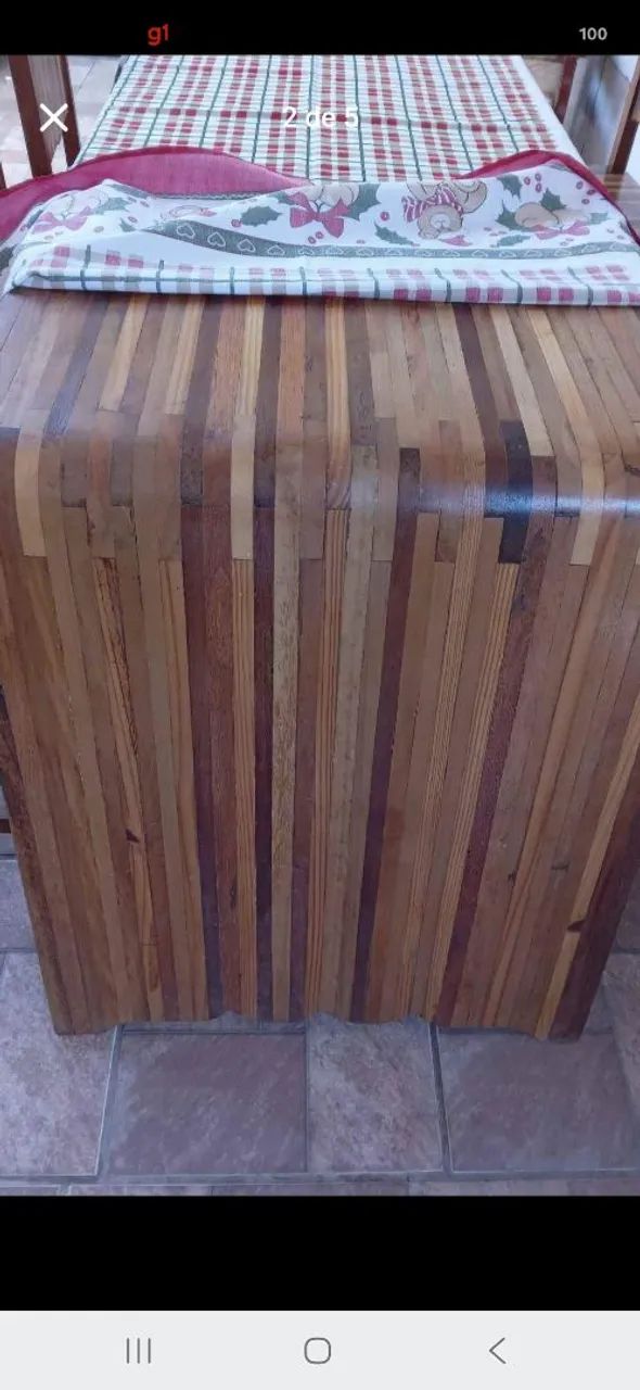 Vendo conjunto mesa cadeiras - Foto 4