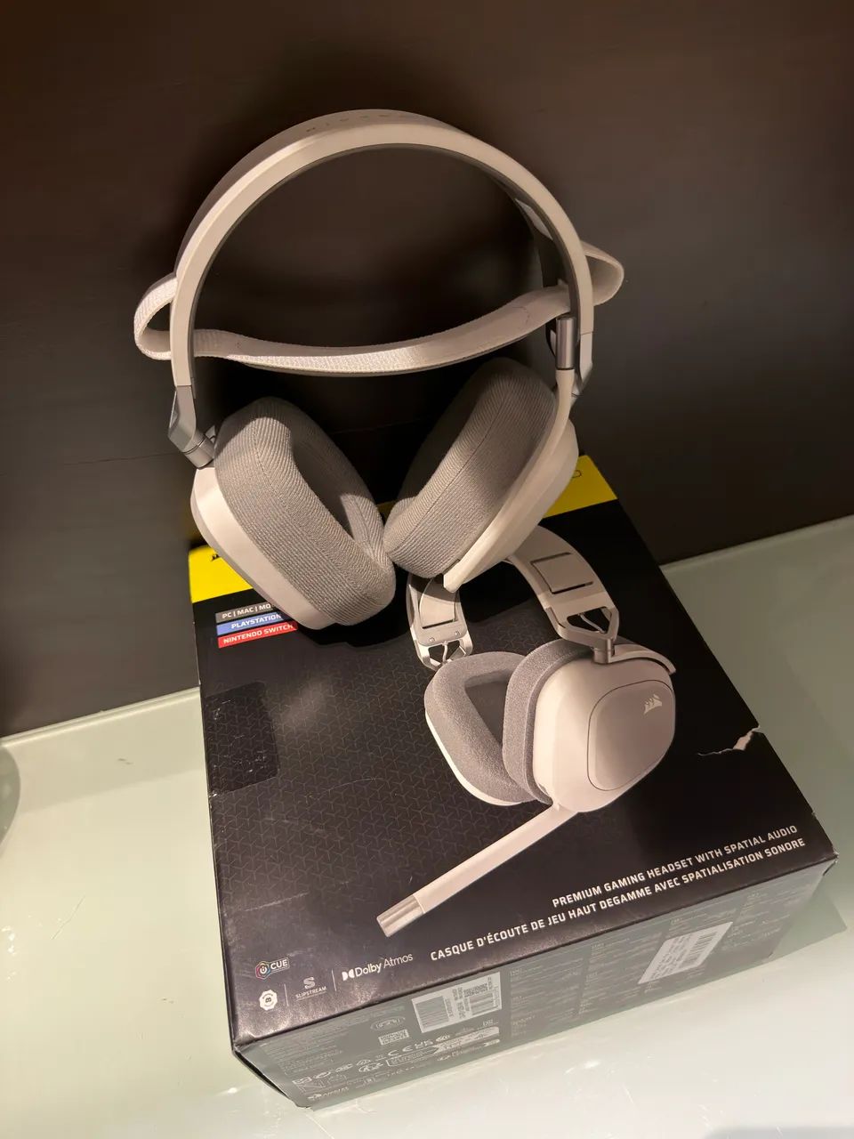Headset Corsair hs80 RGB SEM FIO  - Foto 2