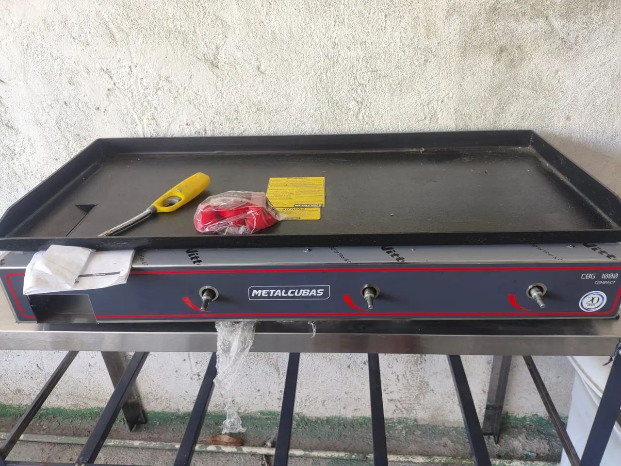 Chapa de hambúrguer 