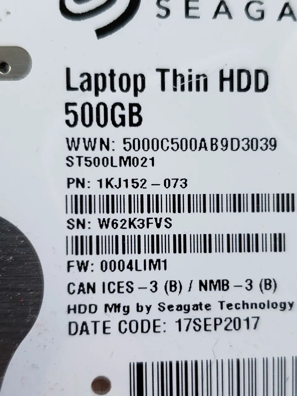 HD de 500 GB e dois pentes de memórias DDR3 de 2 GB E 4 GB para Laptop. - Foto 2