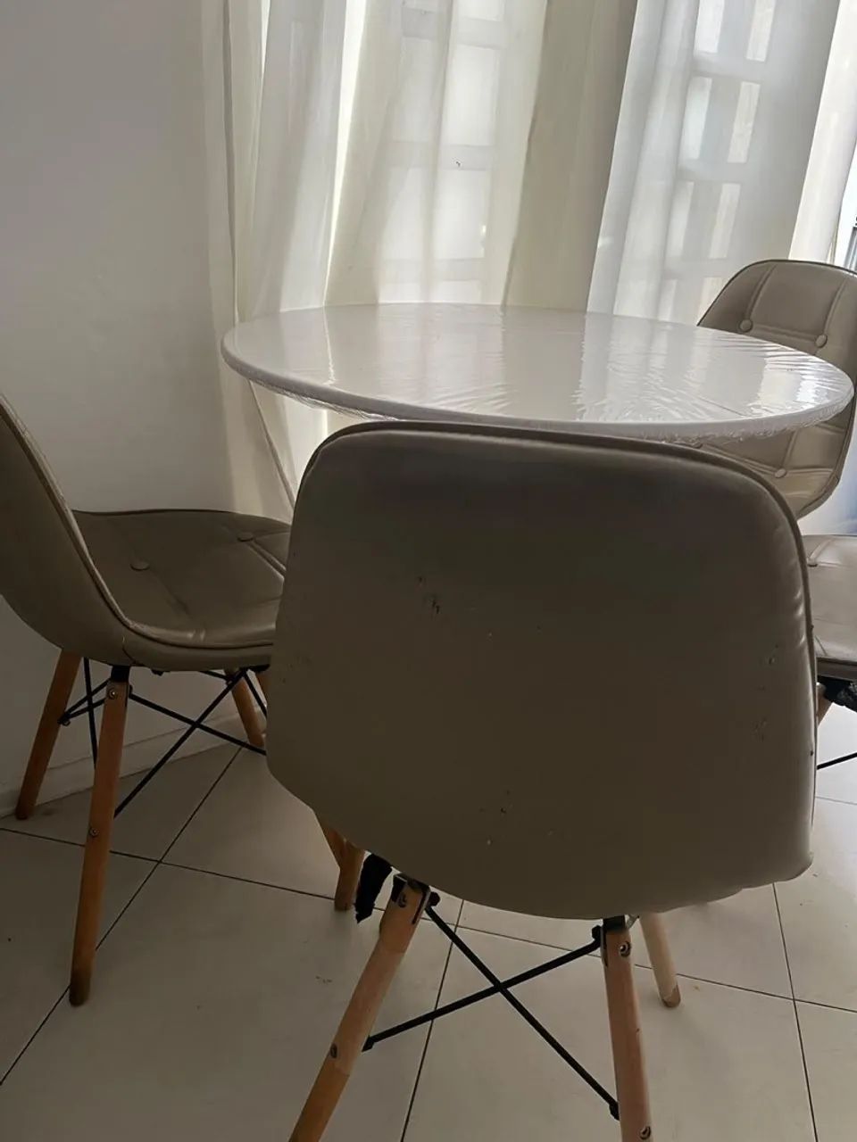 Mesa e cadeiras eames - Foto 2