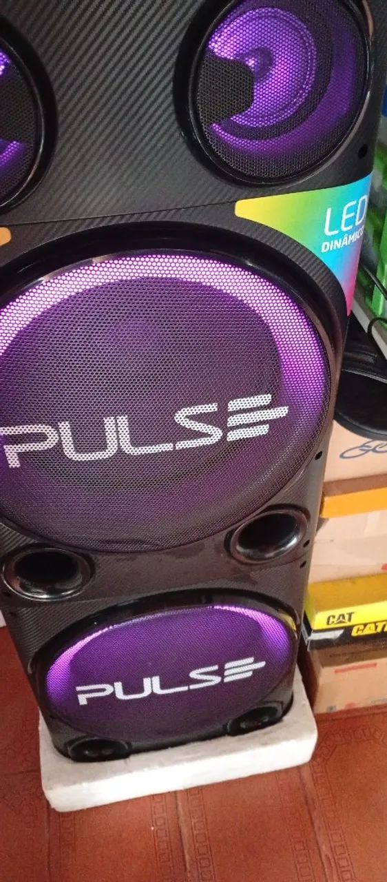 Caixa amplificada PULSE / DE ..2300 WTS DE POTÊNCIA 