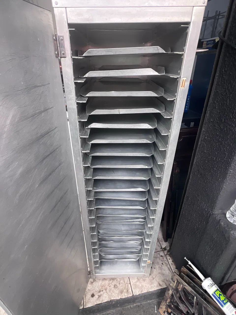 Armário em inox Slin com bandejas  - Foto 3